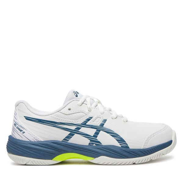 Asics Čevlji za tenis Asics Gel-Game 9 Gs 1044A052 Bela