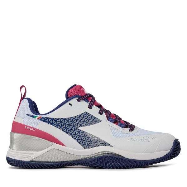 Diadora Čevlji za tenis Diadora Blushield Torneo 2 W Clay 101.179505 01 D0257 Bela