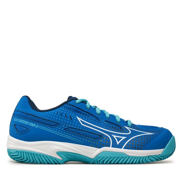 Mizuno Čevlji za tenis Mizuno Exceed Star Jr. Cc 61GC2255 Modra