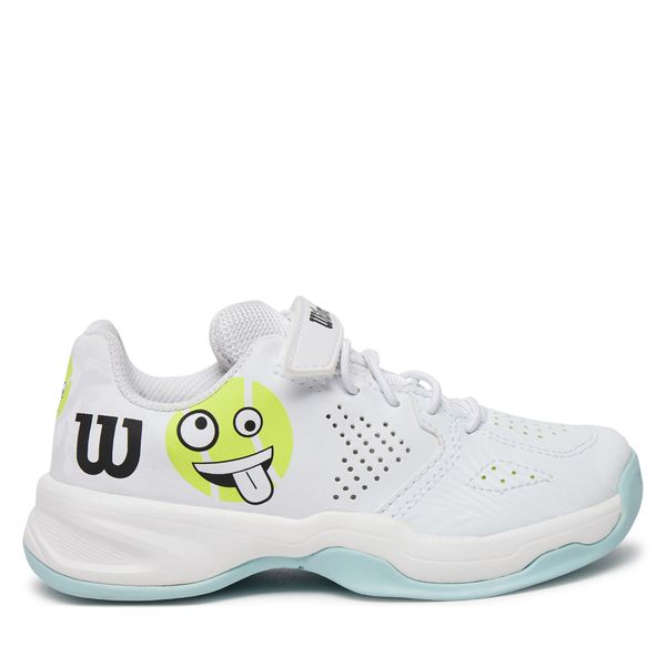 Wilson Čevlji za tenis Wilson Kaos Emo K WRS331800 Bela