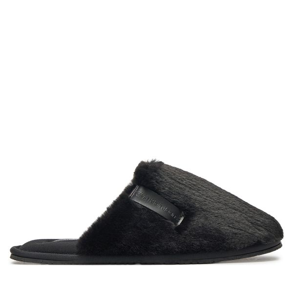 Calvin Klein Jeans Copati Calvin Klein Jeans Hotel Slipper Fur After Glow YW0YW01593 Črna