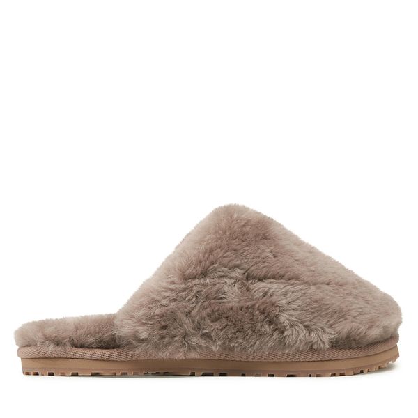 Mou Copati Mou Closed Toe Sheepskin Fur Slippper FW161000L Bež