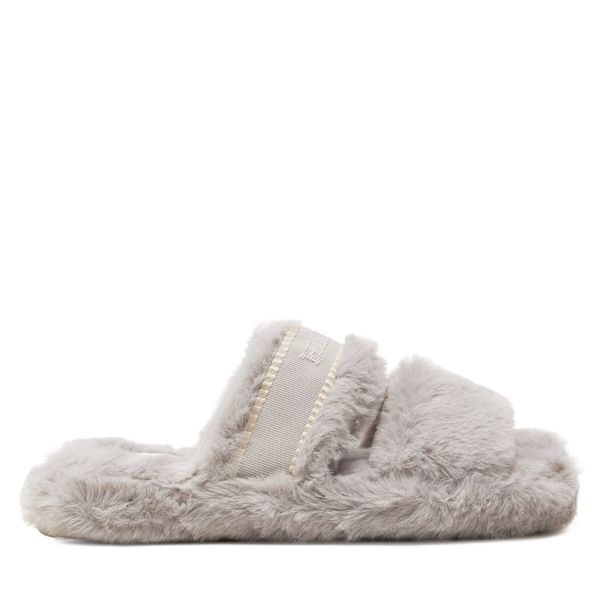 Tommy Hilfiger Copati Tommy Hilfiger Fur Basics Slipper FW0FW08343 Siva