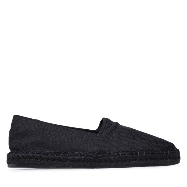 Calvin Klein Espadrile Calvin Klein Espadrille Mono Jq HM0HM00977 Črna