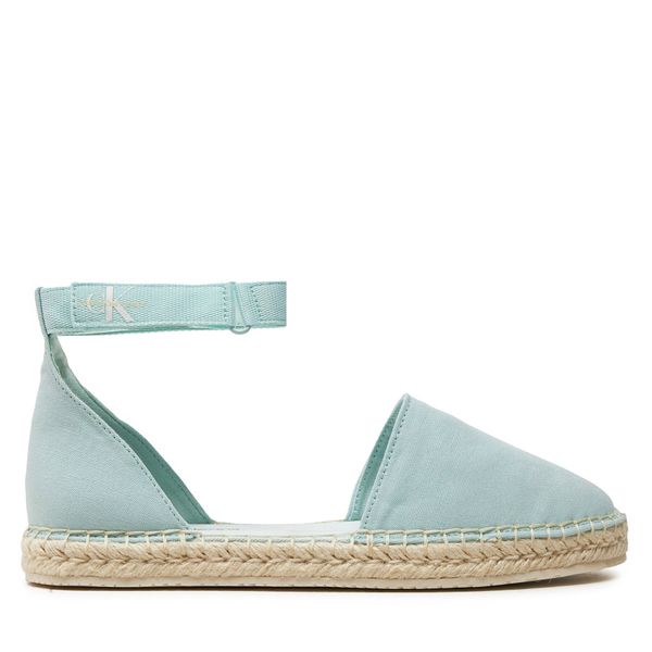 Calvin Klein Jeans Espadrile Calvin Klein Jeans Ankle Espadrille Btw YW0YW01027 Zelena