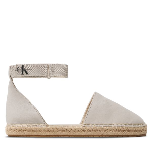 Calvin Klein Jeans Espadrile Calvin Klein Jeans Ankle Espadrille YW0YW01027 Écru