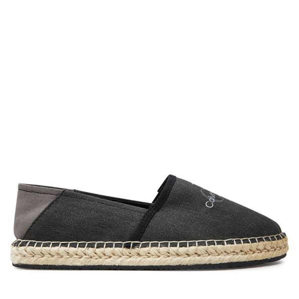 Calvin Klein Jeans Espadrile Calvin Klein Jeans Espadrille Ml Btw YW0YW01376 Črna