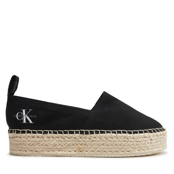 Calvin Klein Jeans Espadrile Calvin Klein Jeans Platform Espadrille Ml Btw YW0YW01378 Črna