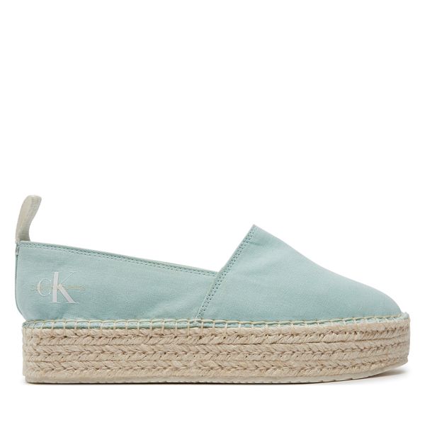 Calvin Klein Jeans Espadrile Calvin Klein Jeans Platform Espadrille Ml Btw YW0YW01378 Zelena