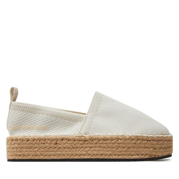 Calvin Klein Jeans Espadrile Calvin Klein Jeans Platform Espadrille Uc YW0YW01377 Écru