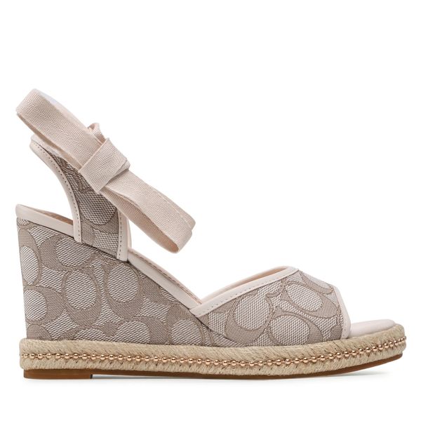 Coach Espadrile Coach Page Jacquard C8929 Bež