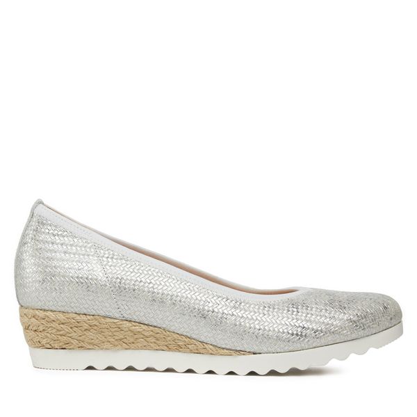 Gabor Espadrile Gabor 42.641.62 Srebrna