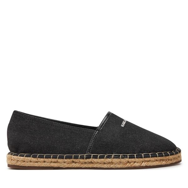 KARL LAGERFELD Espadrile KARL LAGERFELD KL70104 Črna