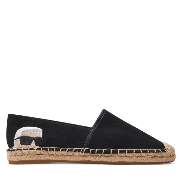 KARL LAGERFELD Espadrile KARL LAGERFELD KL80111N Črna