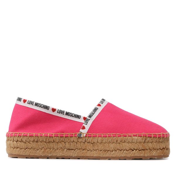 LOVE MOSCHINO Espadrile LOVE MOSCHINO JA10323G1GJH0604 Roza