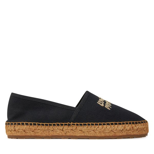 LOVE MOSCHINO Espadrile LOVE MOSCHINO JA10572G0IJP5000 Črna