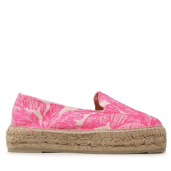 Manebi Espadrile Manebi Cotton Jaquard Double Sole Espadrilles G 4.7 D0 Roza