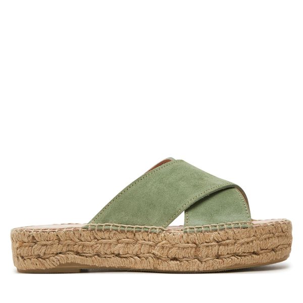 Manebi Espadrile Manebi Hamptons Double Sole X Bands Sandals R 6.6 DX Zelena