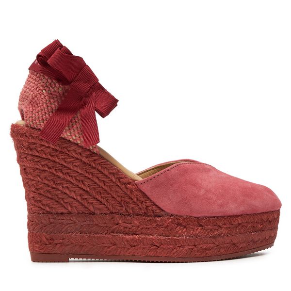 Manebi Espadrile Manebi Hamptons Heart-Shaped Wedge Espadrilles W 2.1 WH Roza