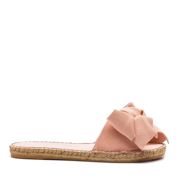 Manebi Espadrile Manebi Sandals With Bow W 1.4 J0 Roza