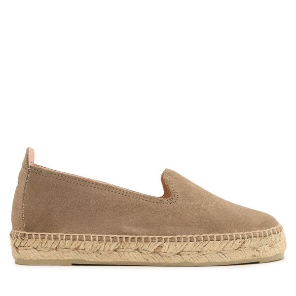 Manebi Espadrile Manebi Suede Flat Espadrilles K 1.9 N0 Rjava