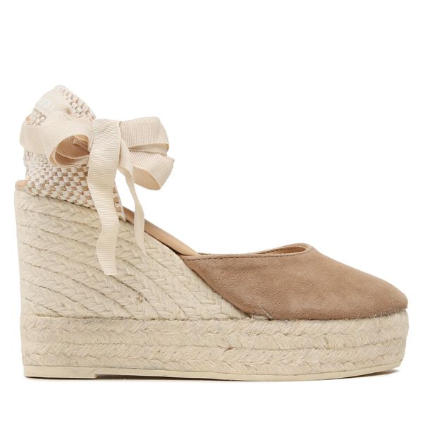 Manebi Espadrile Manebi Wedge Espadrilles W 1.9 WV Rjava