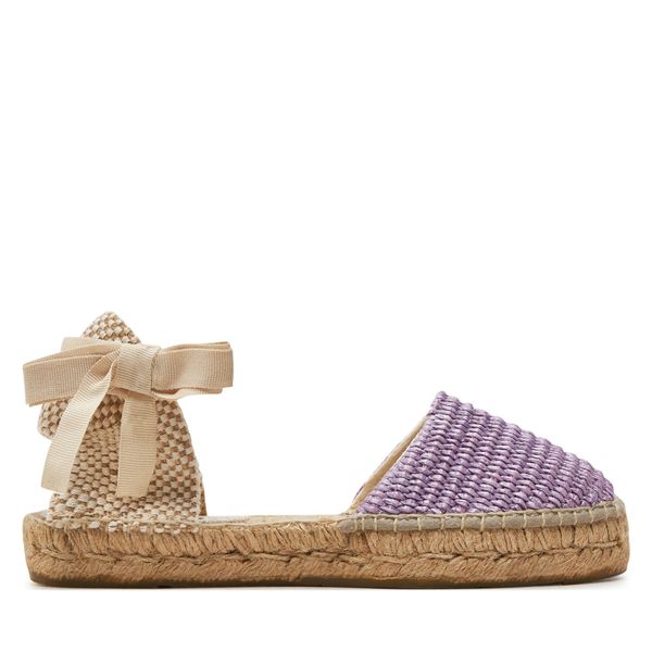 Manebi Espadrile Manebi Yucatan Flat Valenciana Espadrilles G 3.3 P0 Vijolična