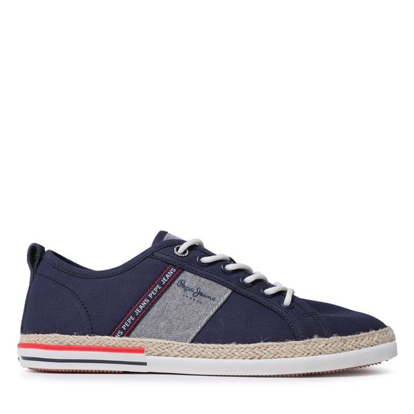 Pepe Jeans Espadrile Pepe Jeans Maoui Tape PMS30917 Mornarsko modra