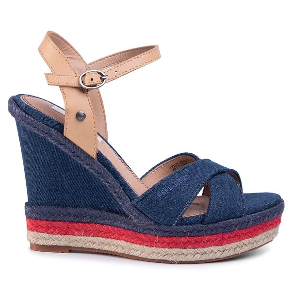 Pepe Jeans Espadrile Pepe Jeans Ohara Jeans PLS90458 Denim 000