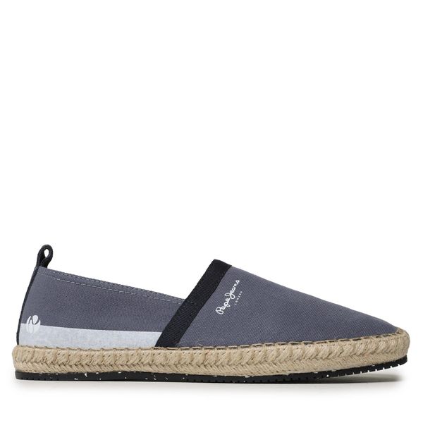 Pepe Jeans Espadrile Pepe Jeans Tourist Camp PMS10312 Mornarsko modra