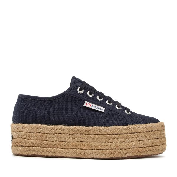 Superga Espadrile Superga 2790 Rope S51186W Mornarsko modra