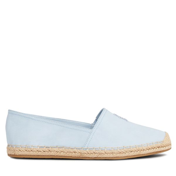 Tommy Hilfiger Espadrile Tommy Hilfiger Embroidered Flat Espadrille FW0FW07721 Svetlo modra