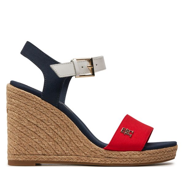 Tommy Hilfiger Espadrile Tommy Hilfiger FW0FW08053 Mornarsko modra