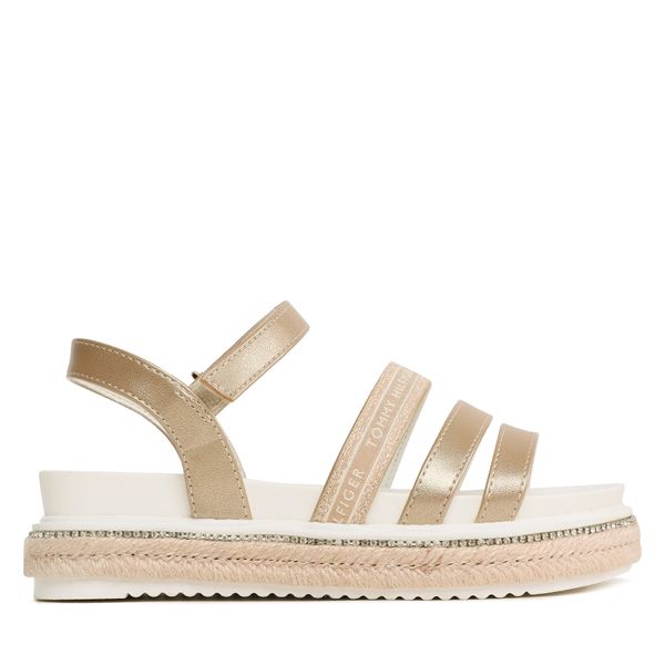 Tommy Hilfiger Espadrile Tommy Hilfiger Platform Velcro Sandal T3A2-32761-0568 M Zlata