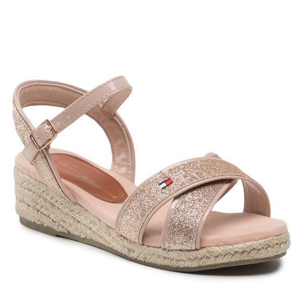 Tommy Hilfiger Espadrile Tommy Hilfiger Rope Wedge Sandal T3A7-32186-1380 M Roza