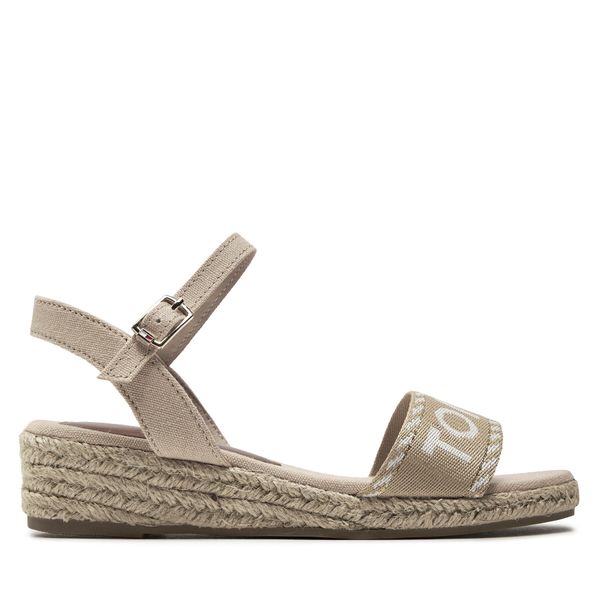 Tommy Hilfiger Espadrile Tommy Hilfiger Rope Wedge Sandal T3A7-33287-0890 M Bež