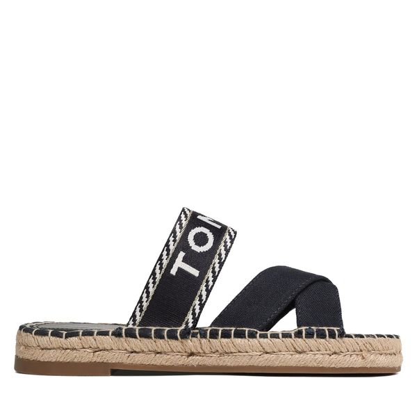 Tommy Hilfiger Espadrile Tommy Hilfiger Seasonal Webbing Sandal FW0FW07181 Mornarsko modra