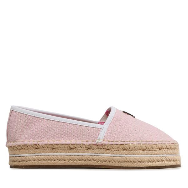 Tommy Hilfiger Espadrile Tommy Hilfiger Th Woven Espadrille FW0FW07343 Pink Daisy TOU