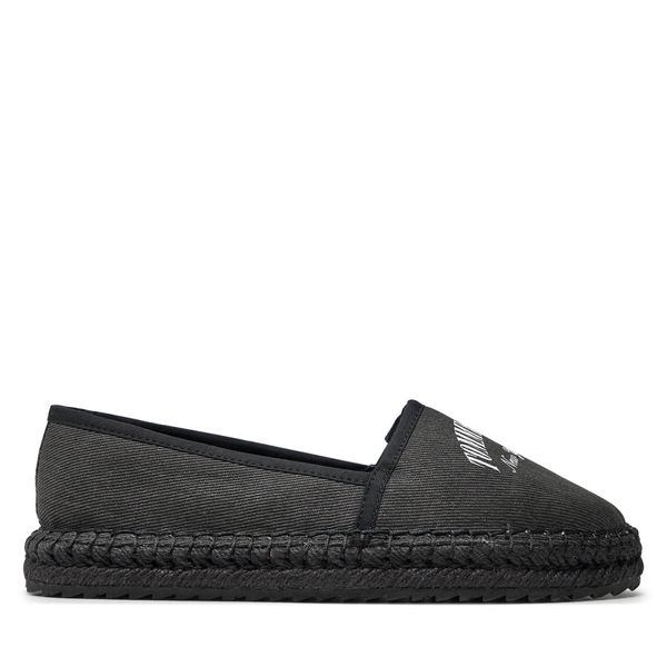 Tommy Jeans Espadrile Tommy Jeans Tjw Varsity Espadrille EN0EN02470 Črna