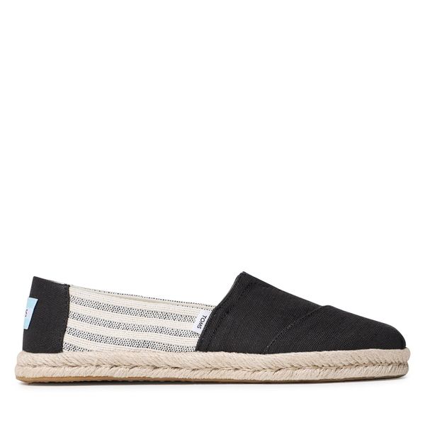 Toms Espadrile Toms Alpargata Rope 10019904 Črna