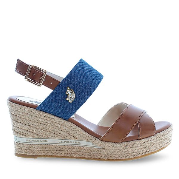 U.S. Polo Assn. Espadrile U.S. Polo Assn. Alyss ALYSSA011 Rjava