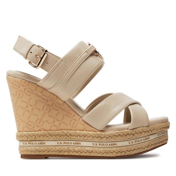 U.S. Polo Assn. Espadrile U.S. Polo Assn. Aylin016 Bež