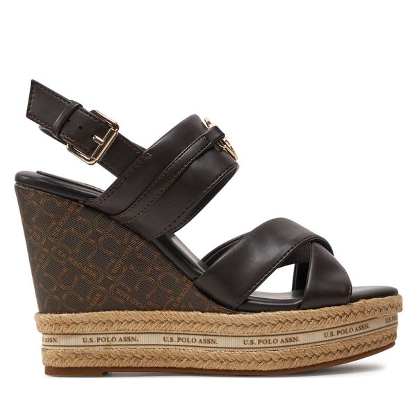 U.S. Polo Assn. Espadrile U.S. Polo Assn. Aylin016 Rjava