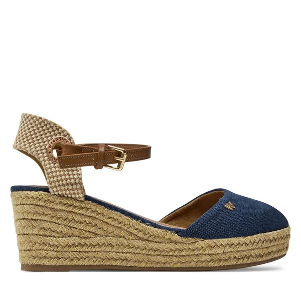 Wrangler Espadrile Wrangler Bela Women Semi Wedge 20241055 Mornarsko modra