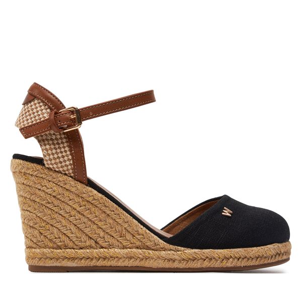 Wrangler Espadrile Wrangler Brava Women Wedge 20241056 Črna