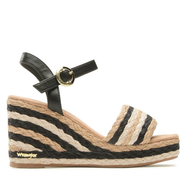 Wrangler Espadrile Wrangler Cohimbra Flag WL31530A Črna