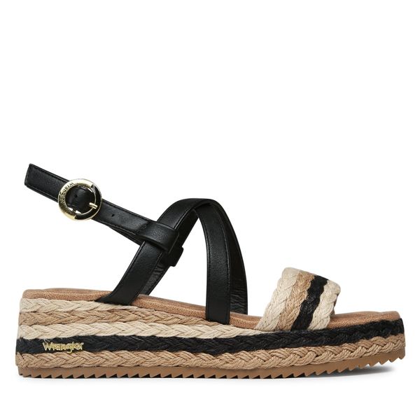 Wrangler Espadrile Wrangler Kim Flag WL31531A Črna