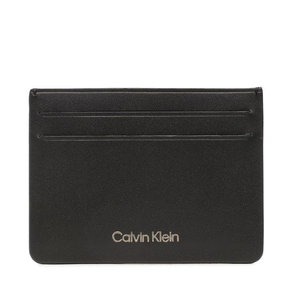 Calvin Klein Etui za kreditne kartice Calvin Klein Ck Concise Cardholder 6Cc K50K510601 BAX