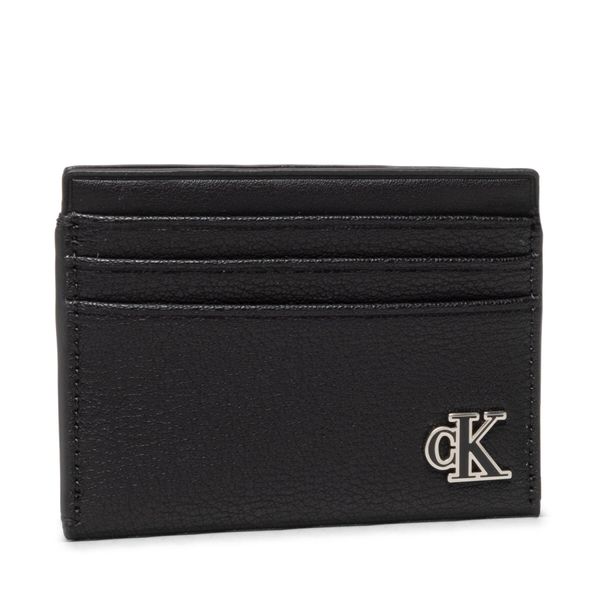 Calvin Klein Jeans Etui za kreditne kartice Calvin Klein Jeans Minimal Monogram +Cc Card Case K60K609353 Črna