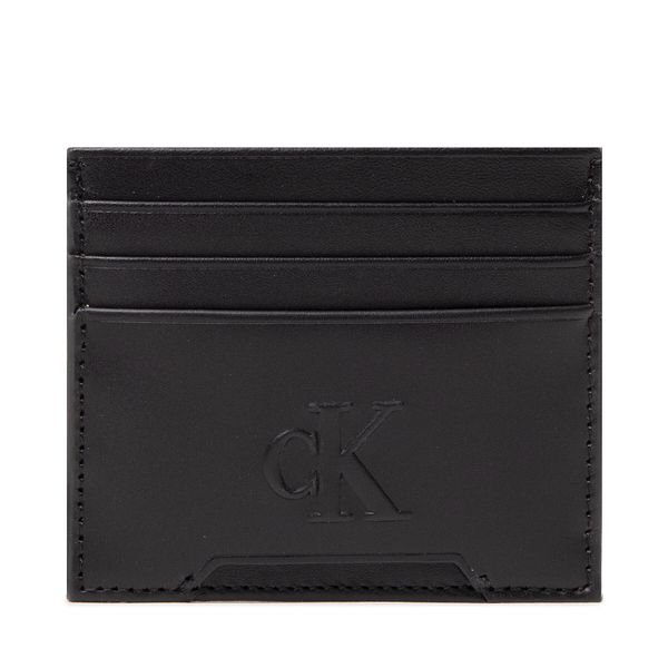 Calvin Klein Jeans Etui za kreditne kartice Calvin Klein Jeans Mono Bold Cardcase 6cc K50K509506 BDS